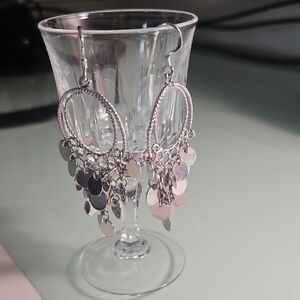 Elegant Silver Dangle Earrings